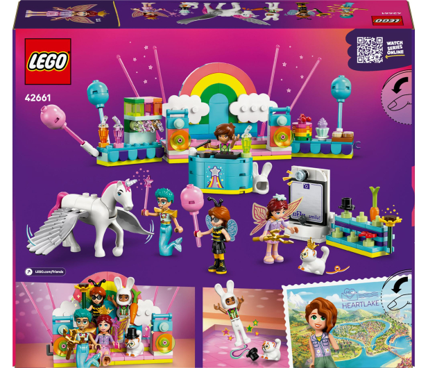 LEGO Friends 42661 Bal przebierańców z jednorożcem i wróżką - 1331627 - zdjęcie 10